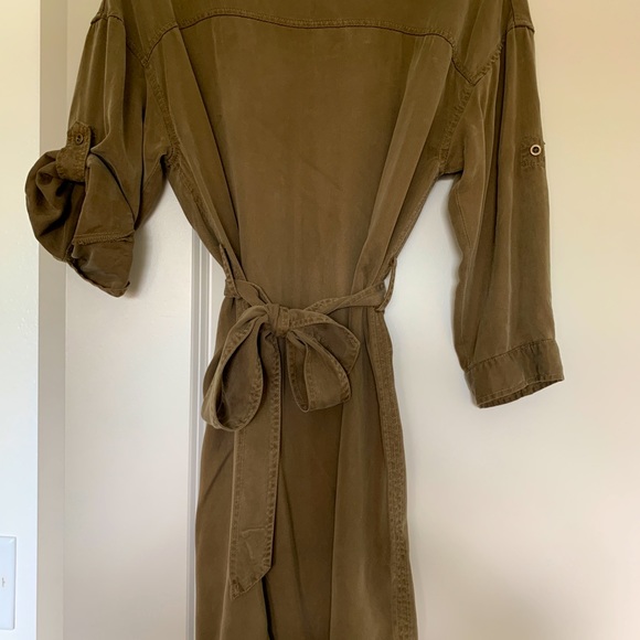 Nice Kaki Dress hardly worn ! - Picture 2 of 5